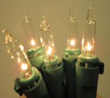 10-12' Tree Lighting Kit: Incandescent: 1950 Total Lights CLEAR: Item #K045C