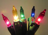 6-7' Tree Lighting Kit: Incandescent: 1000 Lights: Multi-Color: Item #K041M
